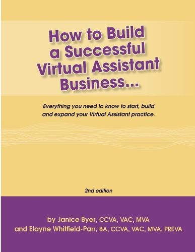 Cover image for How to Build a Successful Virtual Assistant Business (Intl-2nd Edition)