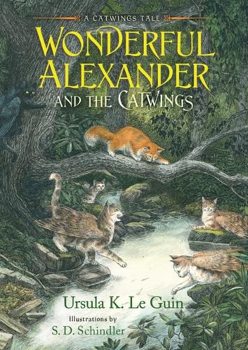 Cover image for Wonderful Alexander and the Catwings