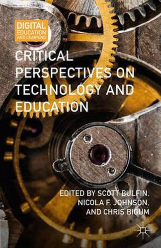 Cover image for Critical Perspectives on Technology and Education