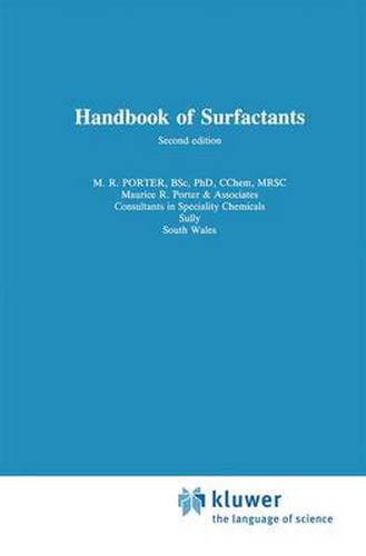 Cover image for Handbook of Surfactants