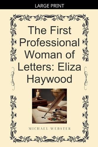 Cover image for The First Professional Woman of Letters