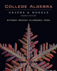 Cover image for College Algebra: Graphs and Models with Graphing Calculator Manual Package Value Pack (Includes Mymathlab/Mystatlab Student Access Kit & Student's Solutions Manual for College Algebra: Graphs and Models)