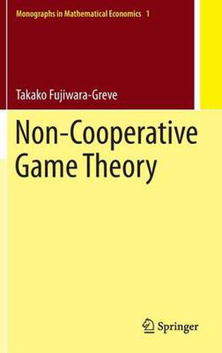 Cover image for Non-Cooperative Game Theory