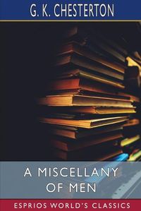 Cover image for A Miscellany of Men (Esprios Classics)