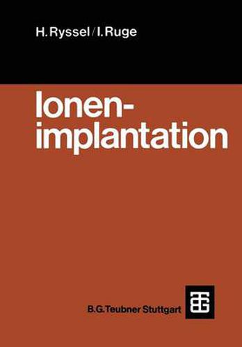 Cover image for Ionenimplantation