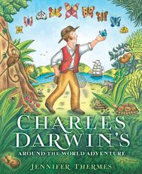 Cover image for Charles Darwin's Around the World Adventure