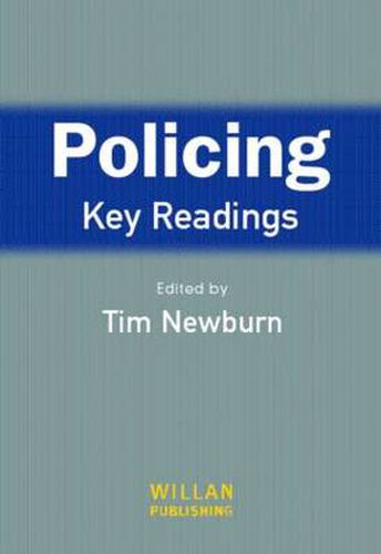 Cover image for Policing: Key Readings