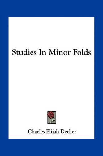 Cover image for Studies in Minor Folds