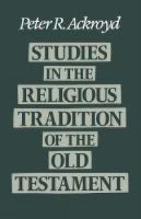 Cover image for Studies in the Religious Tradition in the Old Testament
