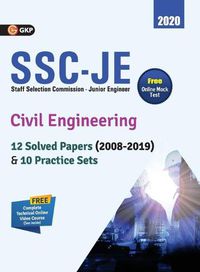 Cover image for Ssc Je 2020 Civil Engineering 12 Solved Paper (2008-19) & 10 Practice Sets