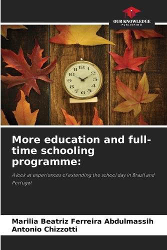 Cover image for More education and full-time schooling programme
