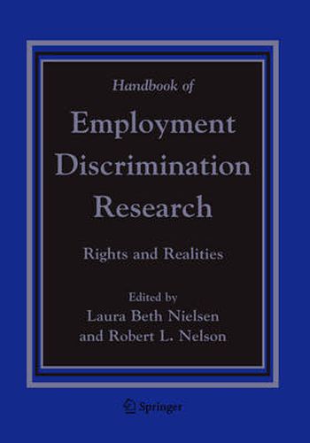 Cover image for Handbook of Employment Discrimination Research: Rights and Realities