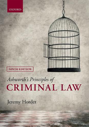 Cover image for Ashworth's Principles of Criminal Law