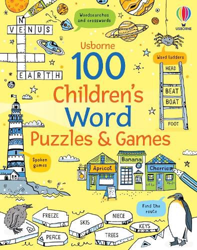 Cover image for 100 Children's Word Puzzles and Games