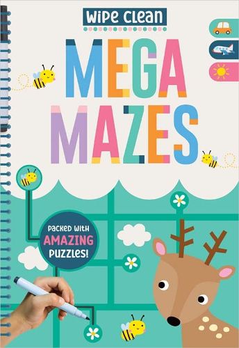 Cover image for Wipe Clean: Mega Mazes