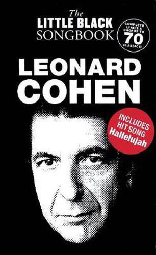 Cover image for The Little Black Songbook: Leonard Cohen