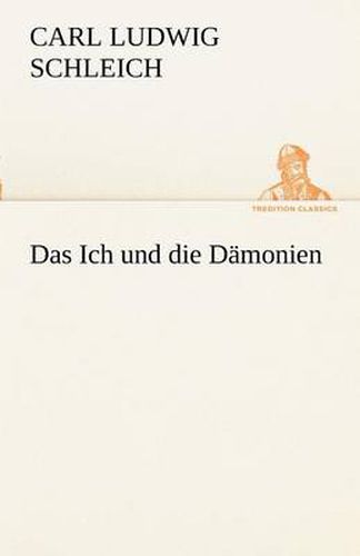 Cover image for Das Ich Und Die Damonien