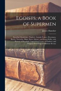 Cover image for Egoists, a Book of Supermen