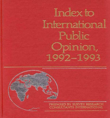Index to International Public Opinion, 1992-1993