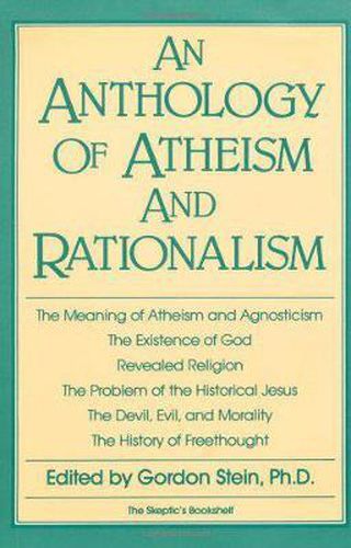 Cover image for An Anthology of Atheism and Rationalism