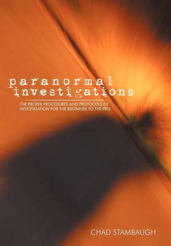 Cover image for Paranormal Investigations