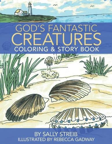 Cover image for God's Fantastic Creatures: Coloring & Story Book