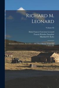 Cover image for Richard M. Leonard