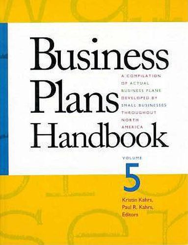 Cover image for Business Plans Handbook