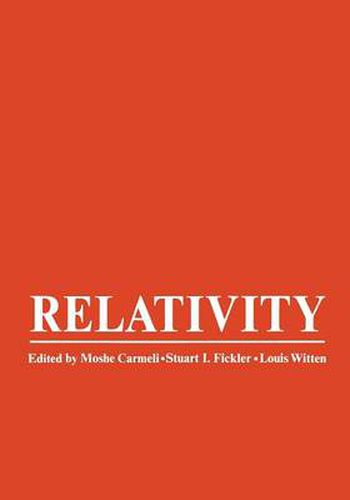 Cover image for Relativity: Proceedings of the Relativity Conference in the Midwest, held at Cincinnati, Ohio, June 2-6, 1969