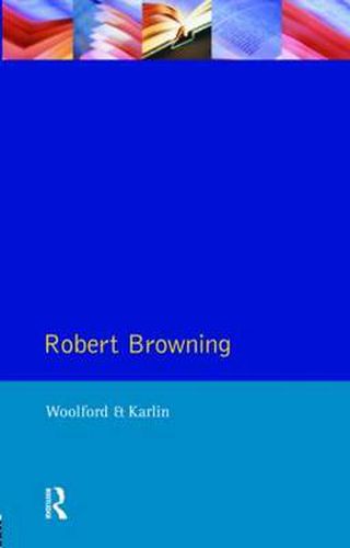 Cover image for Robert Browning