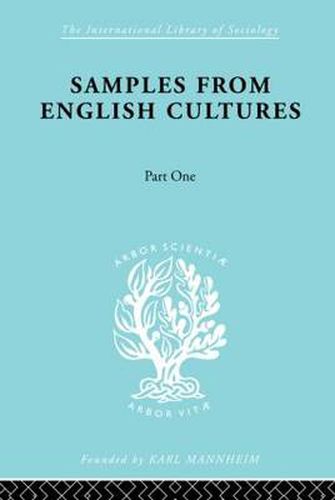 Cover image for Samples from English Cultures: Part 1