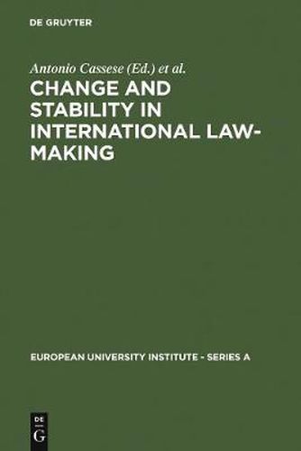 Cover image for Change and Stability in International Law-Making