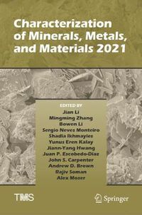 Cover image for Characterization of Minerals, Metals, and Materials 2021