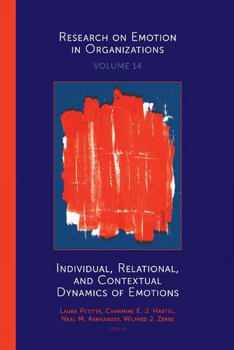 Cover image for Individual, Relational, and Contextual Dynamics of Emotions