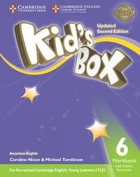 Cover image for Kid's Box Level 6 Workbook with Online Resources American English