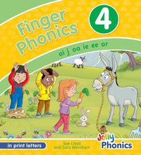 Cover image for Finger Phonics Book 4