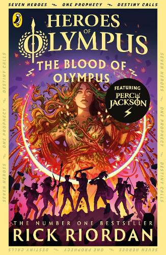 Cover image for The Blood of Olympus (Heroes of Olympus Book 5)