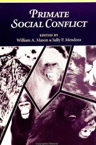 Cover image for Primate Social Conflict