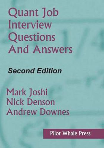 Cover image for Quant Job Interview Questions and Answers (Second Edition)