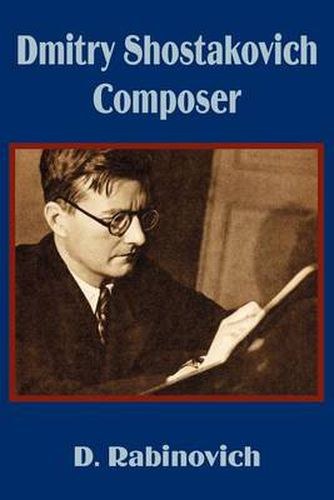 Cover image for Dmitry Shostakovich Composer
