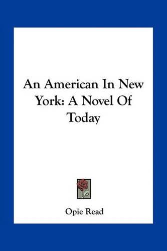 An American in New York: A Novel of Today