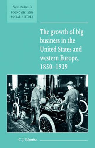 Cover image for The Growth of Big Business in the United States and Western Europe, 1850-1939