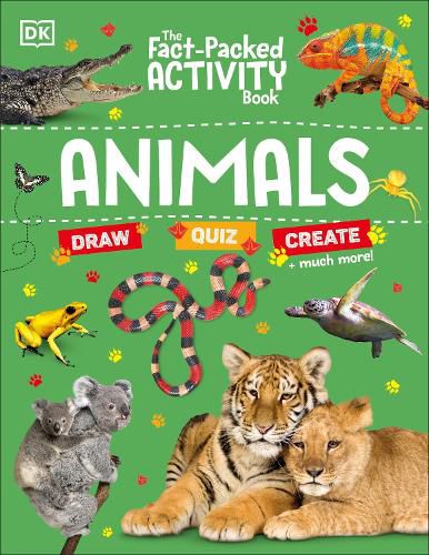 Cover image for The Fact-Packed Activity Book: Animals