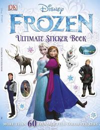Cover image for Ultimate Sticker Book: Frozen: More Than 60 Reusable Full-Color Stickers