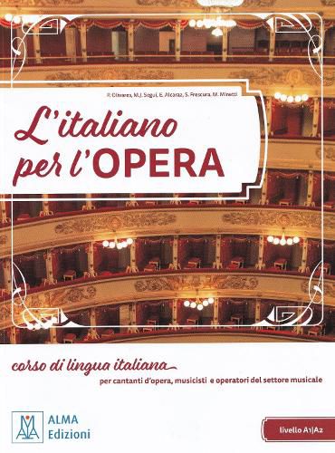Cover image for L'italiano per l'opera: Libro studente + MP3 e video online
