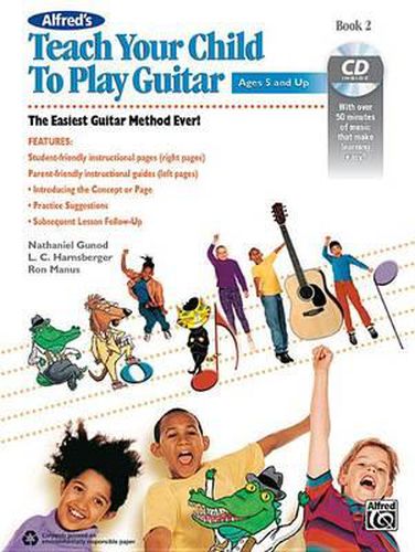 Cover image for Alfred's Teach Your Child to Play Guitar, Book 2