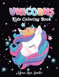 Cover image for Unicorns Coloring Book