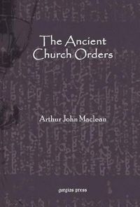 Cover image for The Ancient Church Orders