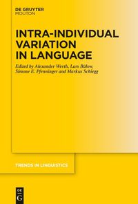 Cover image for Intra-individual Variation in Language