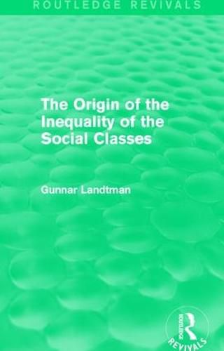 Cover image for The Origin of the Inequality of the Social Classes